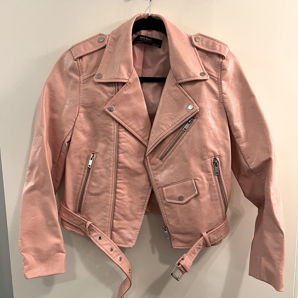 Zara Faux Leather Jacket